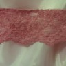 1 1/2 Hot Pink Stretch Lace - 3 yards"