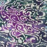 Batiks-042- Purple Batik with white swirl design - BACK IN STOCK JULY 6