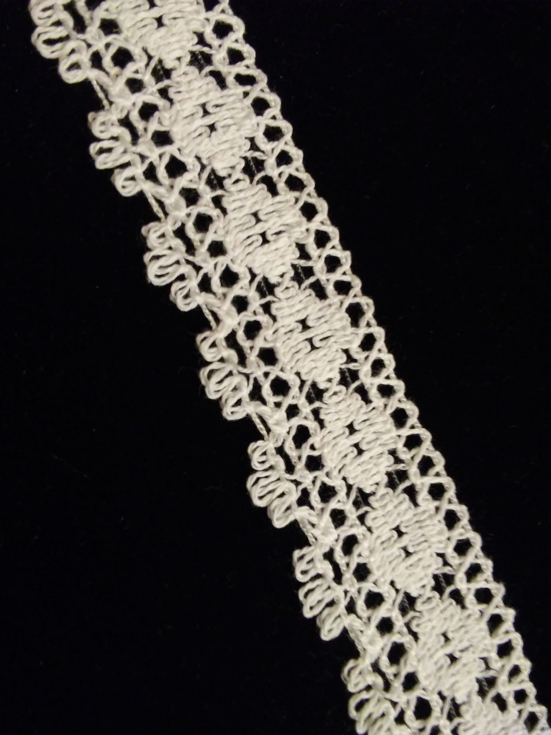 Crochet Ribbon Lace Trim or Tape For beginners  Crochet lace pattern,  Crochet lace edging, Crochet lace