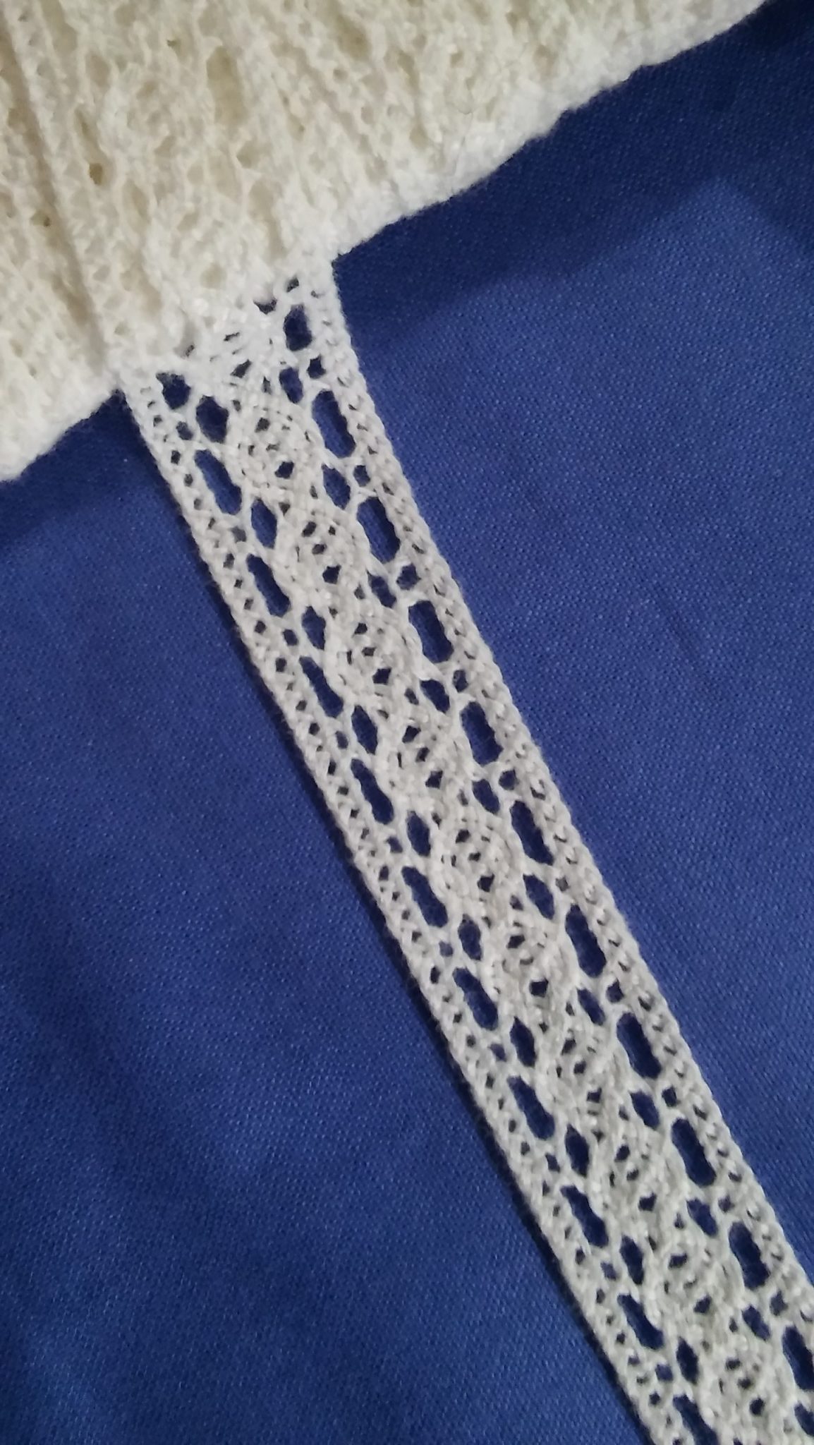 COT60848 5/8″ White Crochet Cotton Lace Last yard!